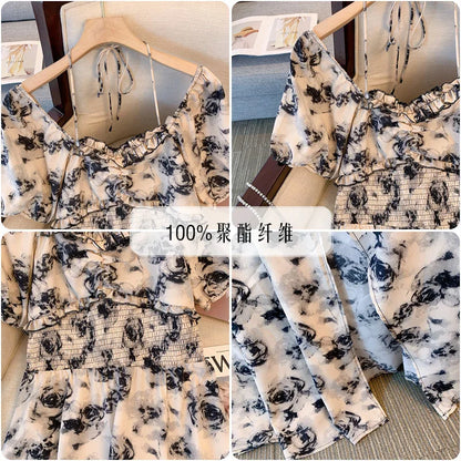 Vestido envoltório de pescoço de linha única feminino, vestido envoltório de cintura, 150kg plus size, busto 148 rachado, preto, vermelho, 5XL, 6XL, 7XL, 8XL, 9XL, novo, verão