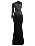 Vestido feminino de festa com strass puro, tamanho grande, elegante e bonito, veste de noite feminina, jantar de baile, verão