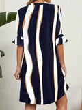 Vestido tejido ajustado para mujer, talla grande 