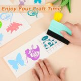 Vinil Permanente Inteligente para Alegria Cricut, Vinil Adesivo, Adesivos, Copos de Água, Cerâmica Dispensadora, 1 Rolo