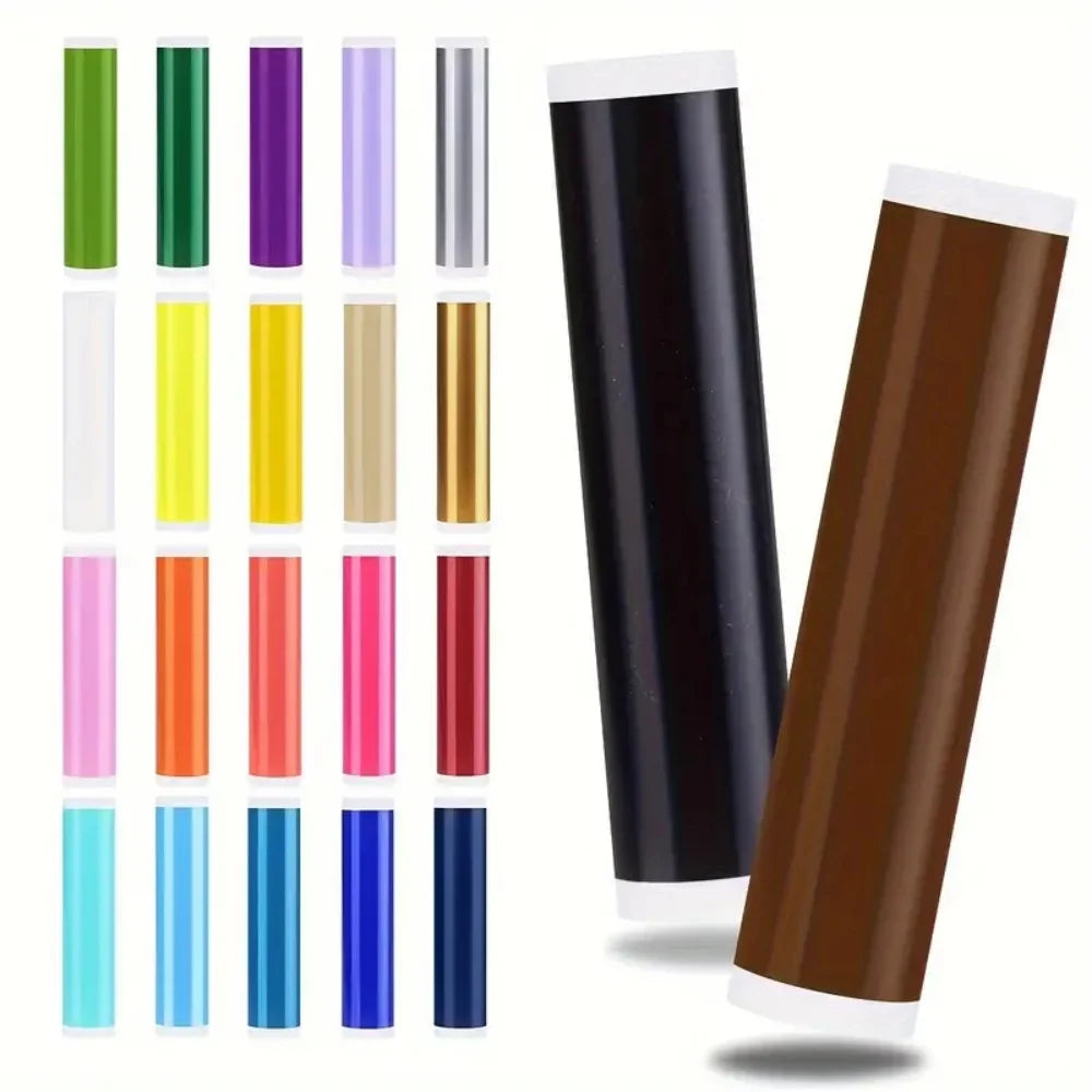 Vinil Permanente Inteligente para Alegria Cricut, Vinil Adesivo, Adesivos, Copos de Água, Cerâmica Dispensadora, 1 Rolo