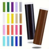Vinil Permanente Inteligente para Alegria Cricut, Vinil Adesivo, Adesivos, Copos de Água, Cerâmica Dispensadora, 1 Rolo
