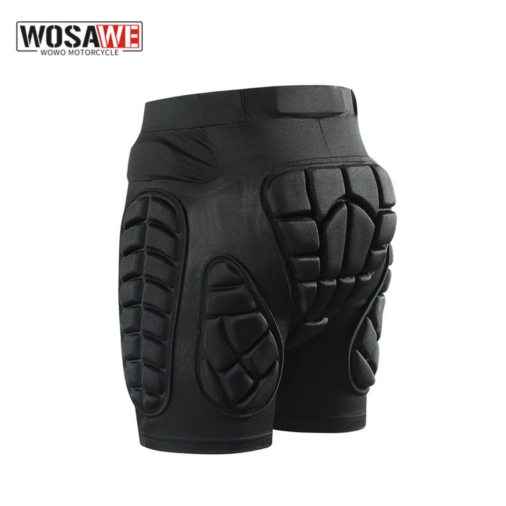 WOSAWE-Motorcycle Hip Pads Shorts, Protective Gear, Skating, MTB, Motocross, Skiing, Snowboarding 