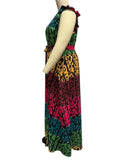 Wmstar Women Printed Sleeveless Loose Stretch Dress Plus Size Dresses Elegant Summer Holiday Wholesale Dropshipping 