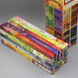 Y Tibetan 10/25 Box/Lot Smell India Stick Incense White Sage Natural Sandalwood Home Indoor Clean Air Indian Home Fragrance 