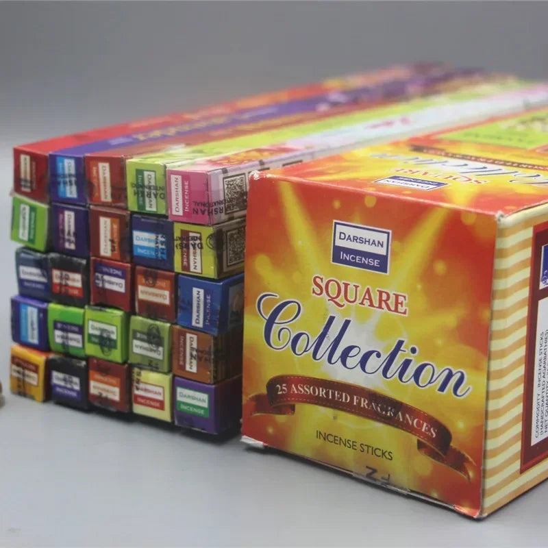 Y Tibetan 10/25 Box/Lot Smell India Stick Incense White Sage Natural Sandalwood Home Indoor Clean Air Indian Home Fragrance 