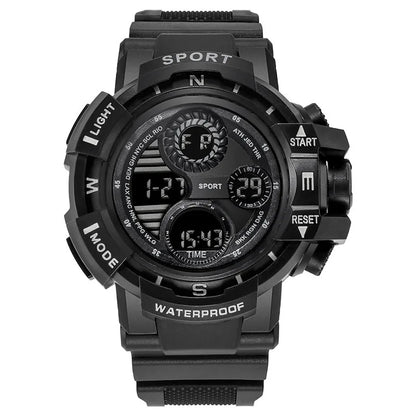 YIKAZE-Relógio Digital Militar Masculino, ao ar livre, Esportes, Impermeável, Luminoso, Cronógrafo, Relógio, Eletrônico, Estudante