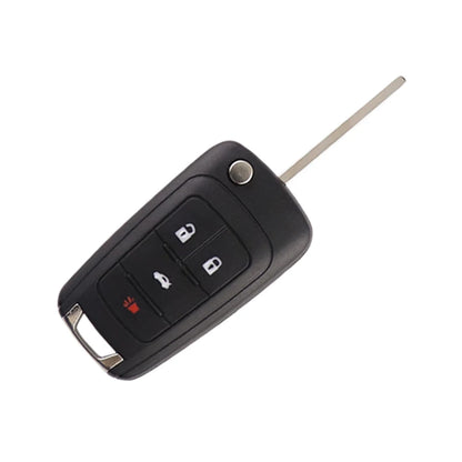 YIQIXIN - Funda plegable para llave de coche (2/3 botones), compatible con Opel/Vauxhall, Astra J, Zafira BC, Insignia, Mokka, Adam Cascade, Karl, Corsa, Meriva 