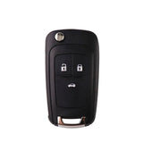 YIQIXIN - Funda plegable para llave de coche (2/3 botones), compatible con Opel/Vauxhall, Astra J, Zafira BC, Insignia, Mokka, Adam Cascade, Karl, Corsa, Meriva 