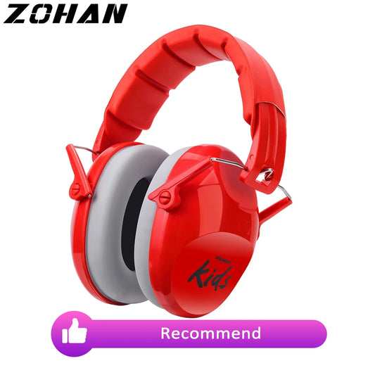 Zohan Foldable Noise Reduction Earmuffs for Kids Noise Reduction Ear Protection Noise Reduction Earmuffs for Autism 
