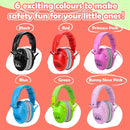 Orejeras plegables Zohan con reducción de ruido para niños. Protección auditiva con reducción de ruido para autismo. 