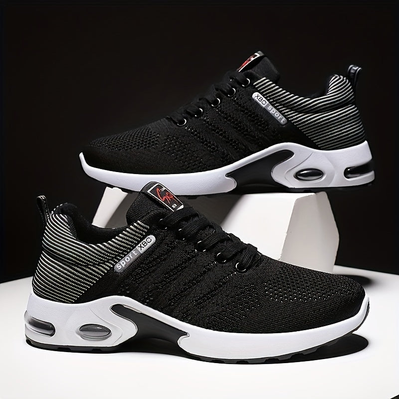 Zapatillas de deporte transpirables y cómodas para hombre, zapatillas para correr antideslizantes y duraderas para todas las estaciones.