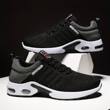 Zapatillas de deporte transpirables y cómodas para hombre, zapatillas para correr antideslizantes y duraderas para todas las estaciones.
