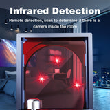 2024 Advanced Privacy Protection Device - Ultimate Anti-Spy Hidden Camera Detector, Prevents Surveillance & Wireless Signal Detection, Real-Time Alerts for Home, Office, or Hotel - Portable with LED Indicator, Battery/USB Pow