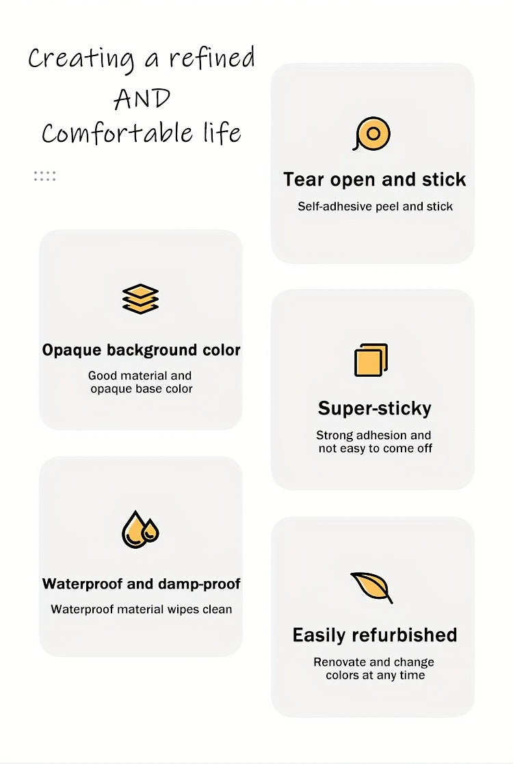 PVC Self-Adhesive Splatter Guard Roll, Fireproof & Heat-Resistant Oil-Proof Sticker, for Kitchen Stove, Countertop, Cabinet & Wall Protection, with Renewable Surface Cover Film for Holiday Cooking, Christmas, Halloween, Easte
