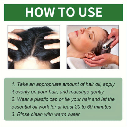 Aceite de romero para un cabello más abundante y brillante: fórmula hidratante y fortalecedora para cabello seco y dañado.