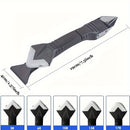 5 In 1 Silicone Scraper, Glue Remover Knife, Angle Beauty Sewing Spatula, Beauty Sewing Tool, Hand Tools, Silicone Caulking Tools, Sealant Finishing Tool, Grout Scraper, Reuse And Replace Great Tools For Kitchen Bathroom Wind