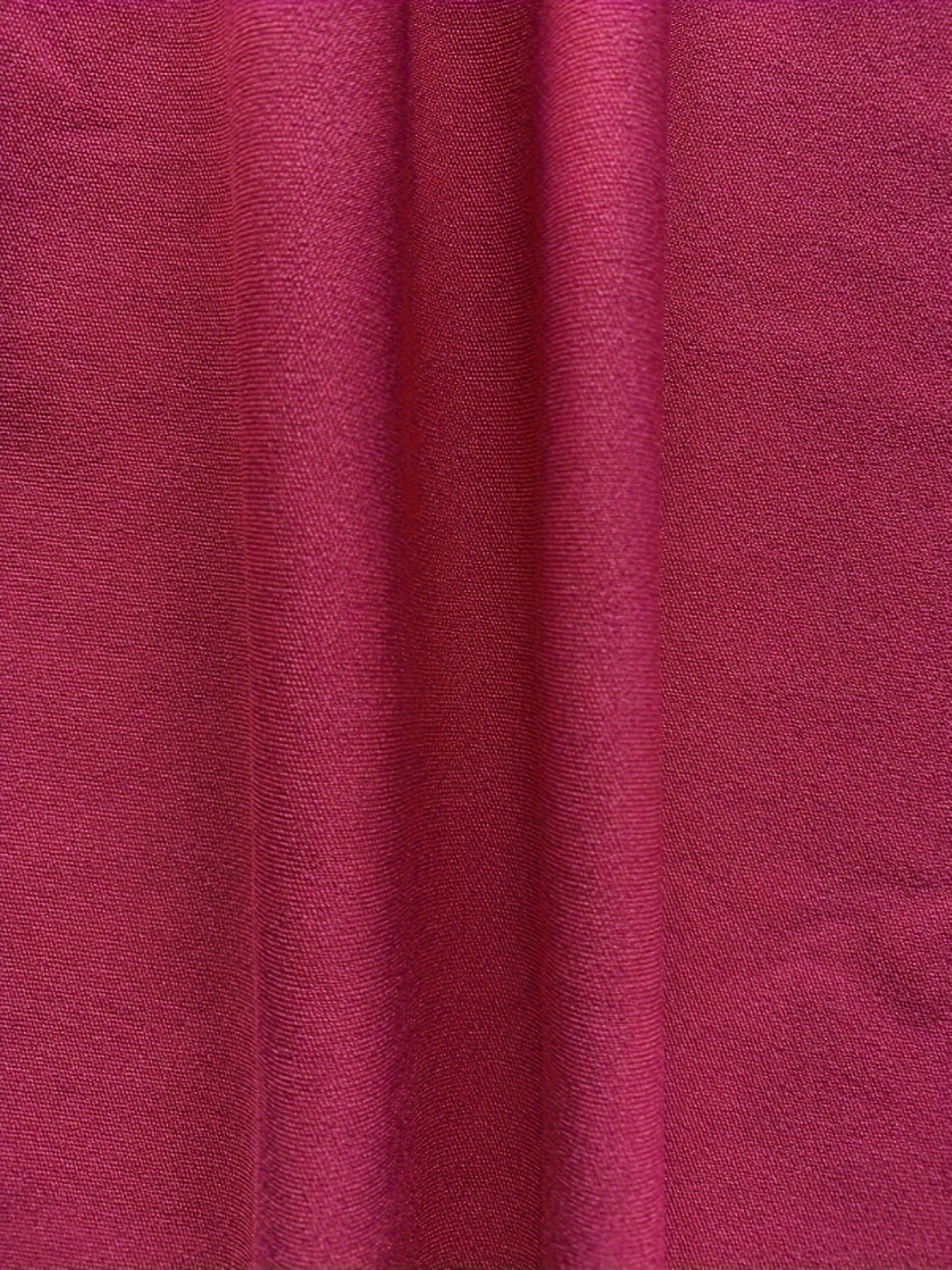 Conjunto de dos piezas de túnica y pantalón de cuello redondo de manga larga lisa para mujer de talla grande.