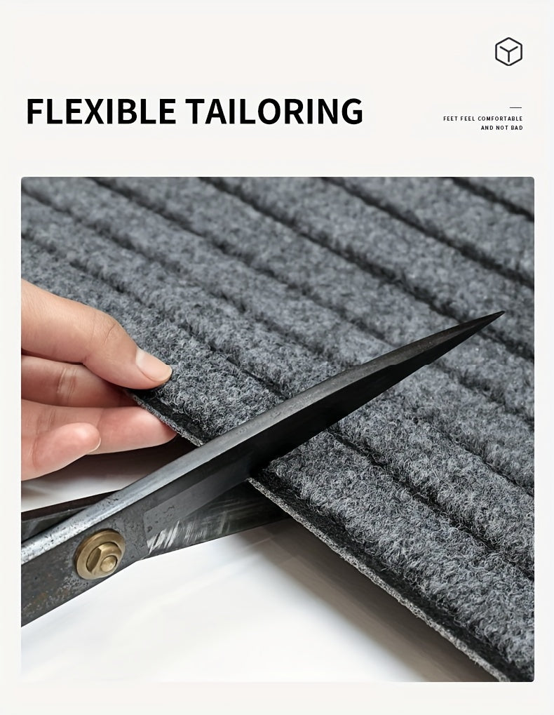 1 alfombra de cocina, antideslizante, resistente al aceite, impermeable, fácil de mantener, ideal para cocina, baño, entrada, balcón, decoración del hogar, regalo.