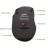 HXSJ - T67 Office Wireless Mouse, 2.4 G Wireless Connection For Birthday/friend Gift
