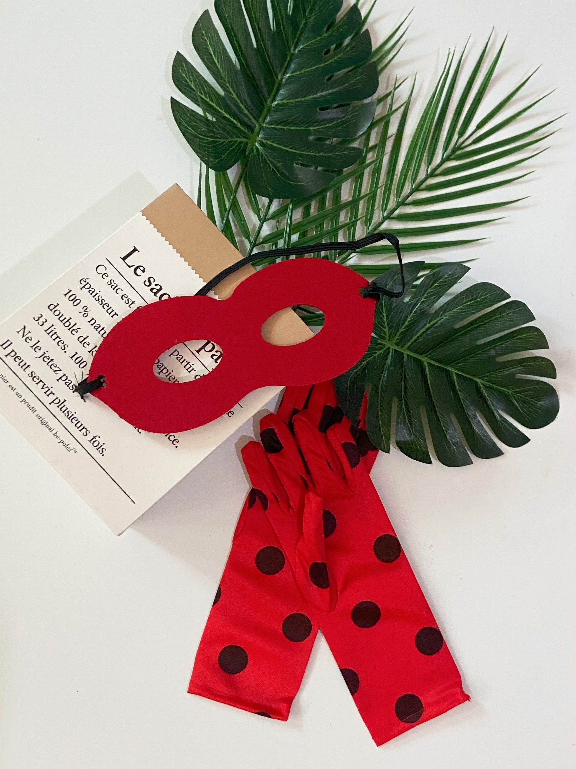 Adorable disfraz de mariquita para niña: disfraz de escarabajo superhéroe de 3 piezas con falda de tutú, guantes y diadema, perfecto para Halloween y fiestas.
