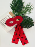 Adorable disfraz de mariquita para niña: disfraz de escarabajo superhéroe de 3 piezas con falda de tutú, guantes y diadema, perfecto para Halloween y fiestas.