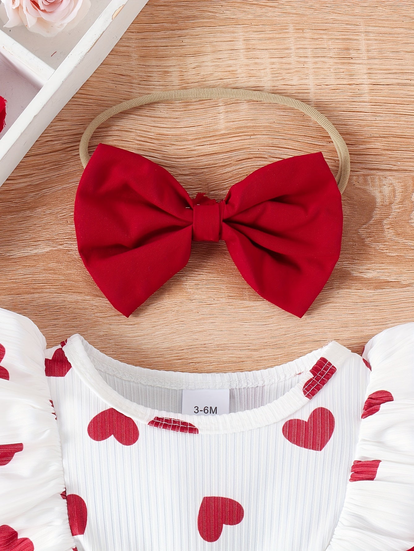 Vestido de manga larga con estampado de amor, cómodo y exquisito para niñas pequeñas, ideal para banquetes