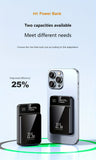 5000/10000 mAh Real Capacity, No Fake Label, Digital Display, Magnetic Suction, Fast Charging Power Bank, 15W Magnetic Suction/22.5W Fast Charging