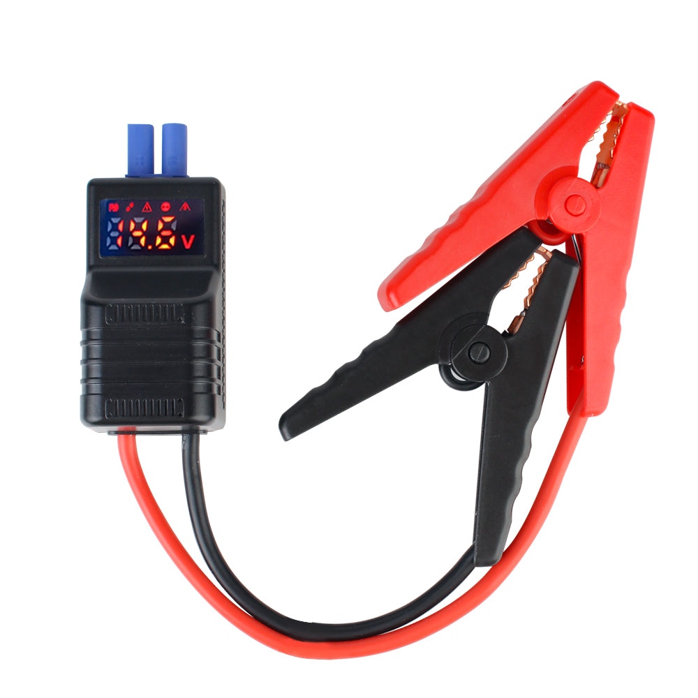Con conector EC5, cable puente de emergencia, pinza inteligente, conexión antirretroceso, 650 A, 12 V