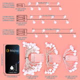 1pc, Sphere String Lights, Battery Operated Indoor Fairy Lights, For Indoor &amp; Outdoor, Party, Wedding And Holiday Decorations New Year Warm White