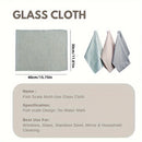 10pcs Premium Microfiber Dishcloth, Magic Rag, Absorbent Dish Cleaning Cloth, Kitchen Dishcloth, Cleaning Towel Special For Glass, Cleaning Gadget For Restaurants, Food Trucks, Cafes