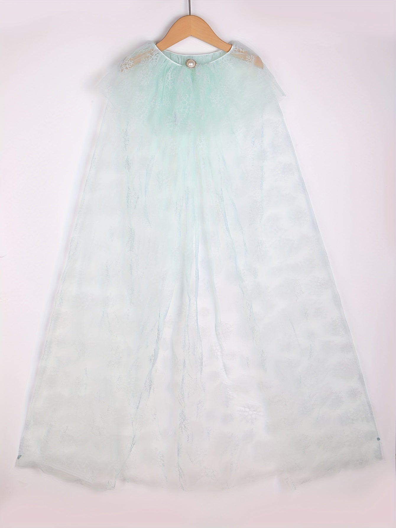 Capa brillante con lentejuelas para niñas, capa de princesa de ensueño para fiestas de disfraces, bailes de graduación, presentaciones y regalos.
