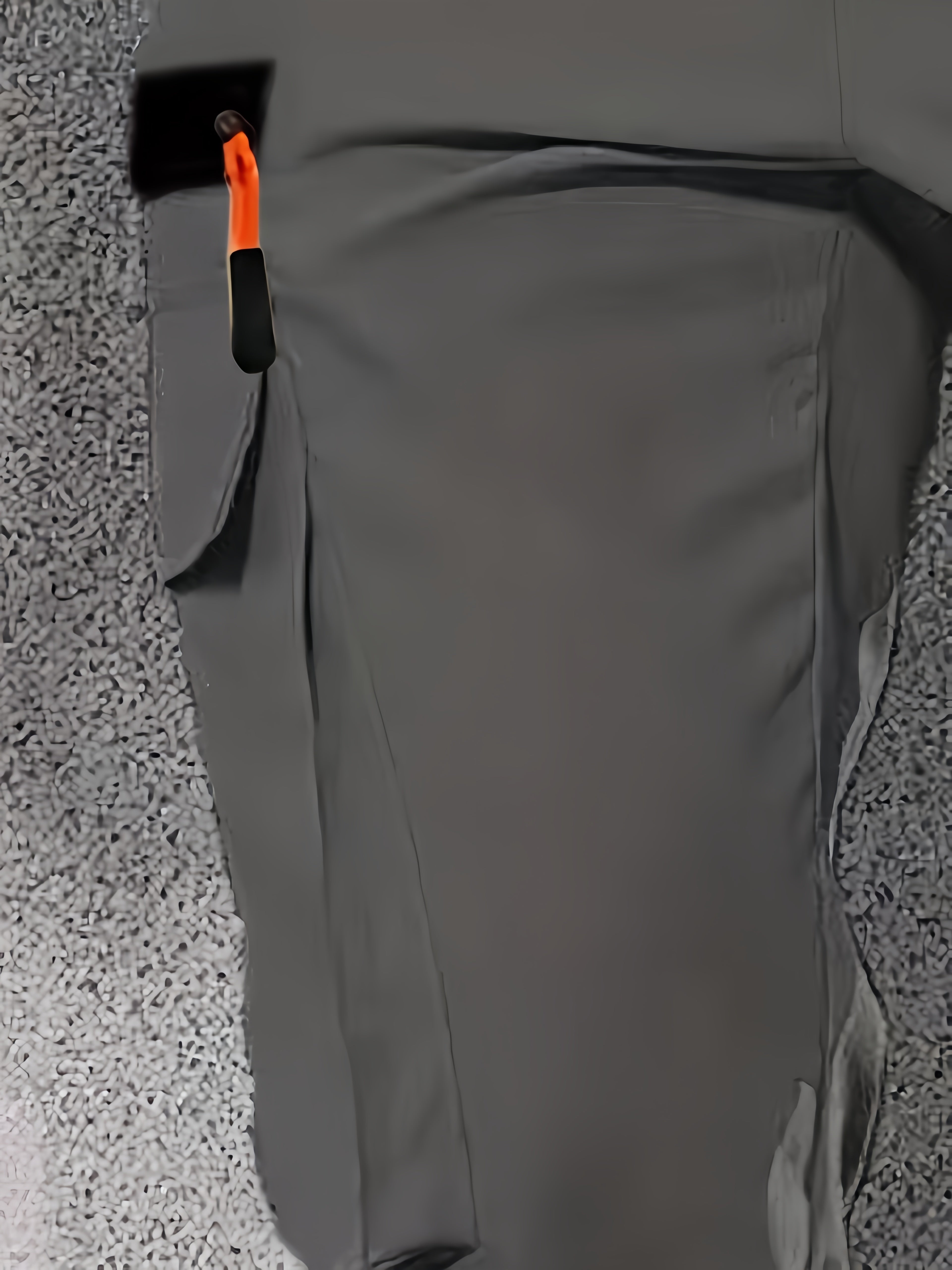 Pantalones cargo con puños y bolsillos de solapa para hombre, de color liso, transpirables y cómodos para actividades al aire libre.