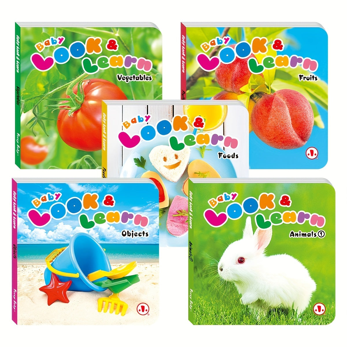 10-Book Set "Baby Look And Learn" For Early Childhood Education - June 2023 Release, English, Age 3+, Published By Sunshine Children's Educational Association