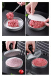 1pc, Manual Non-stick Hamburger Meat Press For Home Kitchen, Breakfast Pancake Maker With Hamburger Meat Patty Mold, Kitchen Utensils, Kitchen Supplies, Kitchen Accessories, Kitchen Stuffs