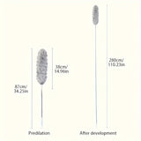 Extra-Long Retractable Duster with Bendable Head - Reusable & Washable for High Ceilings, Furniture & Car Cleaning