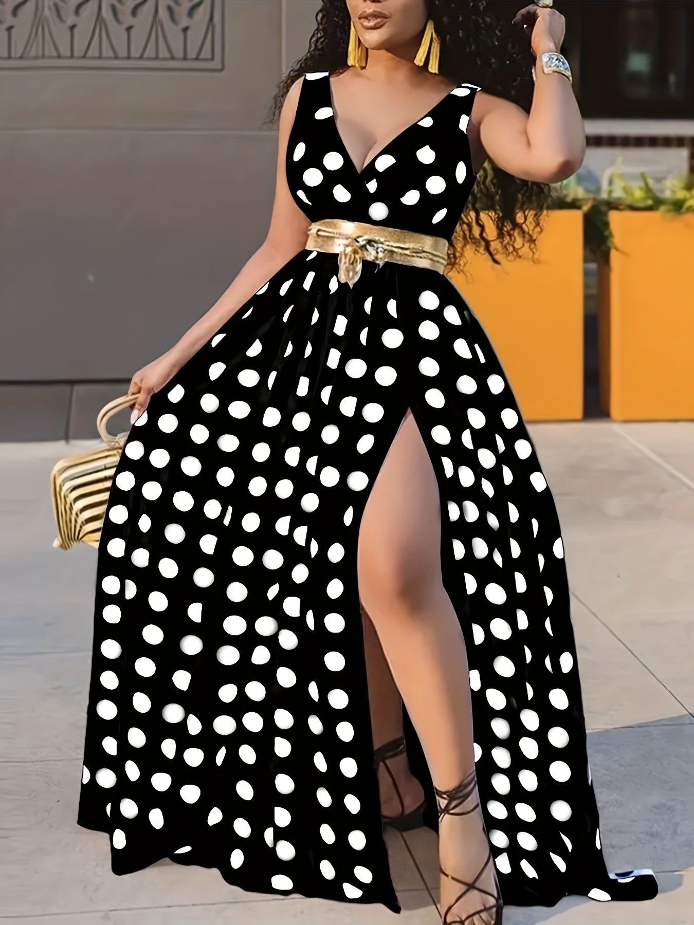 Black Style - Elegant Women's Dress - Customized Style