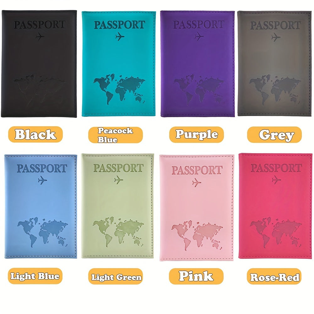Luxury Marble Style Artificial Leather Passport Cover with Custom Name, Lightweight Foldable Travel Accessory, Vacation Style Passport Holder with Polyester Lining, Dry Clean Only - Unisex