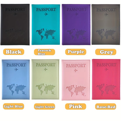 Luxury Marble Style Artificial Leather Passport Cover with Custom Name, Lightweight Foldable Travel Accessory, Vacation Style Passport Holder with Polyester Lining, Dry Clean Only - Unisex