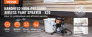 VEVOR 750W 950W Airless Paint Sprayer 3000PSI High Efficiency Electric Airless Sprayer Handheld Paint Sprayers for Home Interior