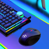 HXSJ - T67 Office Wireless Mouse, 2.4 G Wireless Connection For Birthday/friend Gift