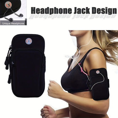 Waterproof Running Arm Bag for Mobile Phones - Securely Store Your Phone While Exercising