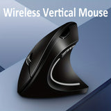 Wireless Mouse Vertical Gaming Mouse USB Computer Mice Ergonomic Desktop Upright Mouse   for PC Laptop Office Home