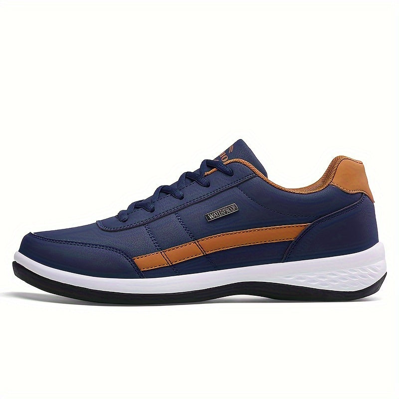 Men's Casual Walking Shoes - Ergonomic, Breathable &amp; Comfortable with Non-Slip Sole for Outdoor Activities