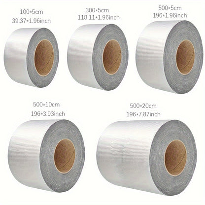 1pc Strong Sealing Tape, Super Waterproof Tape, Aluminum Foil Tape, Self-adhesive Thick Repair Tape, For Sealing And Fastening