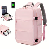 Mochila de viaje con compartimento para zapatos, mochila de gran capacidad para ordenador de negocios, mochila deportiva para viajes al aire libre