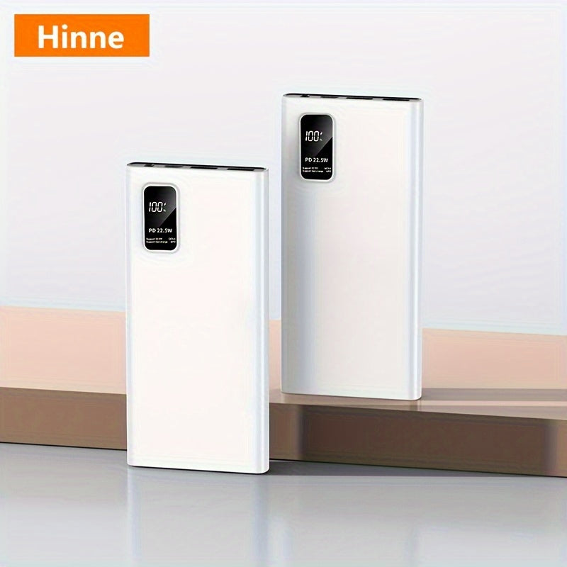 10000/20000/30000mAh, Large Capacity, Compact, Lightweight, Portable, Super Fast Charging Power Bank, LED Power Display Suitable For IPhone/Samsung/Android Electronic Products, Outdoor Power Emergency Device, Portable Power S
