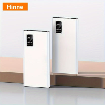10000/20000/30000mAh, Large Capacity, Compact, Lightweight, Portable, Super Fast Charging Power Bank, LED Power Display Suitable For IPhone/Samsung/Android Electronic Products, Outdoor Power Emergency Device, Portable Power S
