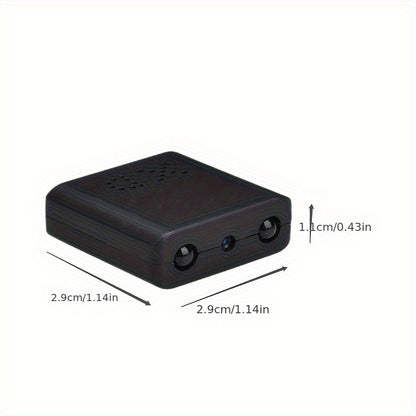 1pc Mini Camera, Full HD Mini Camera, Security Protection Night Vision Cam, Motion Detection Security Camcorders, Built-in Battery Camera, Micro Camcorder, SD Card Loop Recording