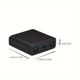 1pc Mini Camera, Full HD Mini Camera, Security Protection Night Vision Cam, Motion Detection Security Camcorders, Built-in Battery Camera, Micro Camcorder, SD Card Loop Recording